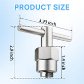 104421 Cartridge Removal Tool, Cartridge Puller Compatible With Moen 1222,1225,& 1200 Single Handle Cartridges， Moen Shower Cartridge Replacement，Faucet Cartridge Replacement Core Puller