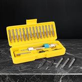 20Pcs/Set Half Time Drill Driver Swivel Multi Screwdriver Bit Sets 16 Different Kinds Head with Countersink Bits Allen Wrench Quick-Change from Drilling to Driving Repair Tools Kits