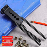 Premium Brake Line Crimper Tool 4-13mm with Grip & Reinforced Alloy for Secure Hose Air Hose Crimper