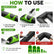 6PCS Pipe Insulation Cutting Guide, Foam Pipe Cutter, 6 Sizes,Green | 6 sizes fit 15.5–54mm foam pipe insulation, helping make cleaner, more consistent cuts for HVAC, plumbing & DIY projects.