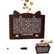 Shaped Wooden Money Saving Challenge Box, $1000 Cash Savings Box for Children or Adults，Coin Bank for Boys and Girls（with Erasable Pen）