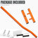 Decking Straightening Tool Deck Board Bender Straightener Bending Carbon Steel Srtaightener 66CM/26In Weight 1.3KG Universal Wood Universal