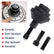 Clutch Alignment Tool,Universal Car Alignment Tool Kit for Most Cars and Light Trucks Clutch,Car Accessories Single Disc Clutch Alignment Plates Tool with 2 Plastic Sleeve