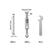 10Pcs 86 Type Wall Box Repair Tool Electrical Light Switch Socket Junction Stash Bottom Boxes Repairer Cassette Embedded Installation Maintenance Support Rod
