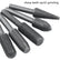 5PCS Woodworking Twist Drill Bits 6mm Shank Non-Slip Fast Grinding Speed for Wood Carving & Metalwork Tools