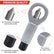 4PCS Nut Splitter Set for Removing Corroded Stuck Broken Nuts, Manual Pressure Nut Splitter Kit with Compact Tool Caddy for Removing Damaged Nuts 9-27mm