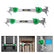 2-piece metal hot and cold water pipe level