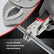 5-Inch Locking Pliers with Comfort Grip - Adjustable Vice Grip for Welding, Metal Bending, Woodworking & DIY Projects - Secure Clamp, Twist & Hold with Ease