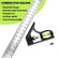 12" Metric Combination Square Ruler for Electricians and Carpenters 45-90 Degree Marking Bubble Level Square Tool Woodworking Combo Square (300mm)