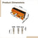 Woodworking Dowel Jig Kit, Self Centering Doweling Jig with 6 Drillings, Adjustable Width, Imperial and Metric, Aircraft Grade Aluminum Alloy, Fits 0.4-2.4 in / 10-60 mm Boards for Joinery
