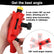 Multi-Angle Paint Brush Extender, Extension Pole Attachments for Paint Brushes and Rollers Edger Painting Tool Adaptor with Rotating Head for High Ceiling Walls Corners