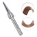 1/2inch & 1/4inch TCT Router Bits, V Groove CNC Milling Cutter For Woodworking, Wood Bending, Plywood Cutting, Smooth Grooving, Rounded Bottom Router Bit, Furniture Panel Groover(1/4inch+1/2inch)