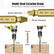 Stripped Broken Screw Remover,6 Counts Set Easy Out Bolt Extractor, Damaged Screw Extractor Set,Double Head Extraction Design Extractor Head,Household Repair Tools, Power Tool Accessories