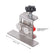 Cabinet Door Installation Locator, Adjustable Stainless Steel Cabinet Installation Positioner Tools, Hardware Clamp Woodworking Tool for Quick Installing Frameless