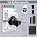 HVAC Wall Penetration Cover & Line-Set Cover Kit—fit 1 3/4" Insulated Refrigerant Lines UV-Resistant Split Air Conditioning Duct Kit Wall Cover for Indoor and Outdoor AC Systems (White)