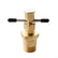 Brass Olive Remover Puller Tool 15mm 22mm Damage-Free Pipe Connector Extractor for Copper Pipe Plumbing and Workshop Use
