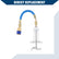 Oil Dye Injectors 30ml/1 Oz Hand Push Compressor Manual AC Oil Dye Injector W/Quick Coupler 1/4 SAE Connector/HVAC Compressor Oil Dye Injector Refrigerant Tool/Durable / 1 Set