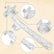3 in 1 Bucket Opener, 5 Gallon Pail Opener Multi-function Paint Can Opener Barrel Wrench Aluminum Bung Lid Remover Tool for 10-55 Gallon Drum Home Industrial Commercial Use