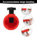 Multi-Angle Paint Brush Extender, Extension Pole Attachments for Paint Brushes and Rollers Edger Painting Tool Adaptor with Rotating Head for High Ceiling Walls Corners
