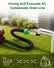 AC Drain Line Cleaner, HVAC Condensate Drain Cleaner with Clear Inspection Tube | Wet Dry Shop Vac Adapter for Air Conditioner Clogs, Universal AC Drain Cleaning Tool for Removing Sludge & Debris