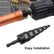 6 in 1 Copper Pipe Expander Swaging Flaring Tool,HVAC Repair Tool for Air Conditioner Copper Tube Expander Boring Drill Bits with 1/4",3/8",1/2",5/8",3/4",7/8",110mm Length 1PCS