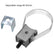 Plastic side handle, clamping range 60-65 mm.