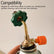 Cylinder Refills Adapter - Portable and Reusable Butane Cylinder Connector for Outdoor Hiking, Picnic, and Camping Cookware