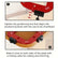 Round Corner Radius Template,Router Corner Template Set, Radius Jig with Guide Pin, R10-R50 Corner Templates, Red Aluminum
