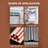 Copper Pipe Expander | HVAC Expander Repair Tool - Air Conditioner Copper Tube with 1/4, 3/8, 1/2, 5/8, 3/4 Bits, Soft Tubing Tool