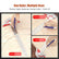 Woodworking Edge Ruler,Stainless Steel Measuring Scribe, Semicircular Angle Finder with Multi‑Track Adjustment,Circle & Saw Layout Marking Tool
