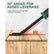 Heavy Duty Staple Remover, Upholstery Staple Puller Lifter Tool for Carpet, Hardwood Floors, Furniture, Construction