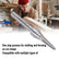 1/2inch & 1/4inch TCT Router Bits, V Groove CNC Milling Cutter For Woodworking, Wood Bending, Plywood Cutting, Smooth Grooving, Rounded Bottom Router Bit, Furniture Panel Groover(1/4inch+1/2inch)