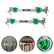 2-piece metal hot and cold water pipe level