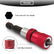 2pcs Adjustable Screw Depth Screwdriver Bit Holder Magnetic Steel Screwdriver Drywall Bit 1/4 Inch Hex Shank with S2 Phillips 2 Screw Driver Bits