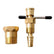 Brass Olive Remover Puller Tool 15mm 22mm Damage-Free Pipe Connector Extractor for Copper Pipe Plumbing and Workshop Use