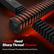 3Pcs Thread File Set, Thread Restoring Chaser Files Metric and SAE | Thread Restorer File Set High Carbon Steel Thread Repair Tool for Thread Repair File Set, Thread Cleaner Tool