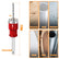 Hole Saw Arbor, 3/8 Quick Release Shank, 5/8-18 UNF and M16 | Dual adapters fit 1-3/8 to 7-7/8 in bi-metal hole saws, with quick release, slug ejection and attached pilot bit