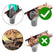 10-piece set of downpipe protective covers