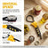 2PCS Adjustable Strap Wrench Set,