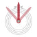 Circle Maker Compass, Woodworking Compass Precision Alloy Scribe Tool, 360° Round Marking Gauge for Carpenter Student Architect