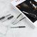 6 Pcs Stainless Steel Bore Brush Set with 1/4" Hex Shank Twisted Wire Bristles, Different Sizes (8, 10, 12, 15, 17, 19mm) for Rust and Tube Cleaning