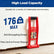 Drywall Panel Carrier, ABS Plastic with TPR Rubber Handle, 6.5x14.6 Inch, Ergonomic, for Plywood, Drywall, Glass Board