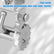 Sliding Winch For Flatbed Trailer – Small Steel Rope Clamping Tightener, Heavy Duty Load Securing Hardware, Smooth Track Sliding Mechanism, Strong Tension Control Function | Semi Truck Cargo Utility