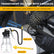 Oil can pump injector, 250ml transparent pump oil can