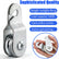 6 Pcs Small Single Pulley Block Wheel Open Close Bearing Pulley Load 180 Lb