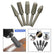 5PCS Woodworking Twist Drill Bits 6mm Shank Non-Slip Fast Grinding Speed for Wood Carving & Metalwork Tools