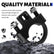 3/8" Drive Inner Tie Rod Removal Tool with U-Shaped Teeth,Anti-Slip Inner Tie Rod Tool for Quick Dismantle & Installation,Universal Ties Rods End Tools for Cars,SUVs,Trucks