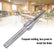 1/2inch & 1/4inch TCT Router Bits, V Groove CNC Milling Cutter For Woodworking, Wood Bending, Plywood Cutting, Smooth Grooving, Rounded Bottom Router Bit, Furniture Panel Groover(1/4inch+1/2inch)