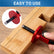 Wheel Marking Gauge with Micro-Adjustment – Precision Dovetail Marker for Woodworking, Dual MM/Inch Scale, Anti-Roll Base & Carbide Scriber, Aluminum Alloy Joinery Layout Tool
