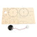 Creative DIY Wooden Car Ornament - Dancing in the Sun (Solar Power)